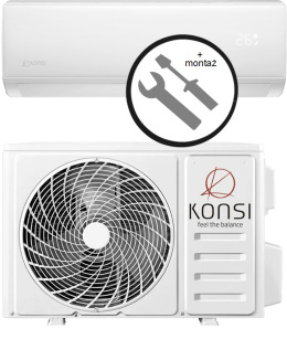 Montaż klimatyzacji (usługa+klimatyzator) dla konsumenta (gospodarstwa domowego)